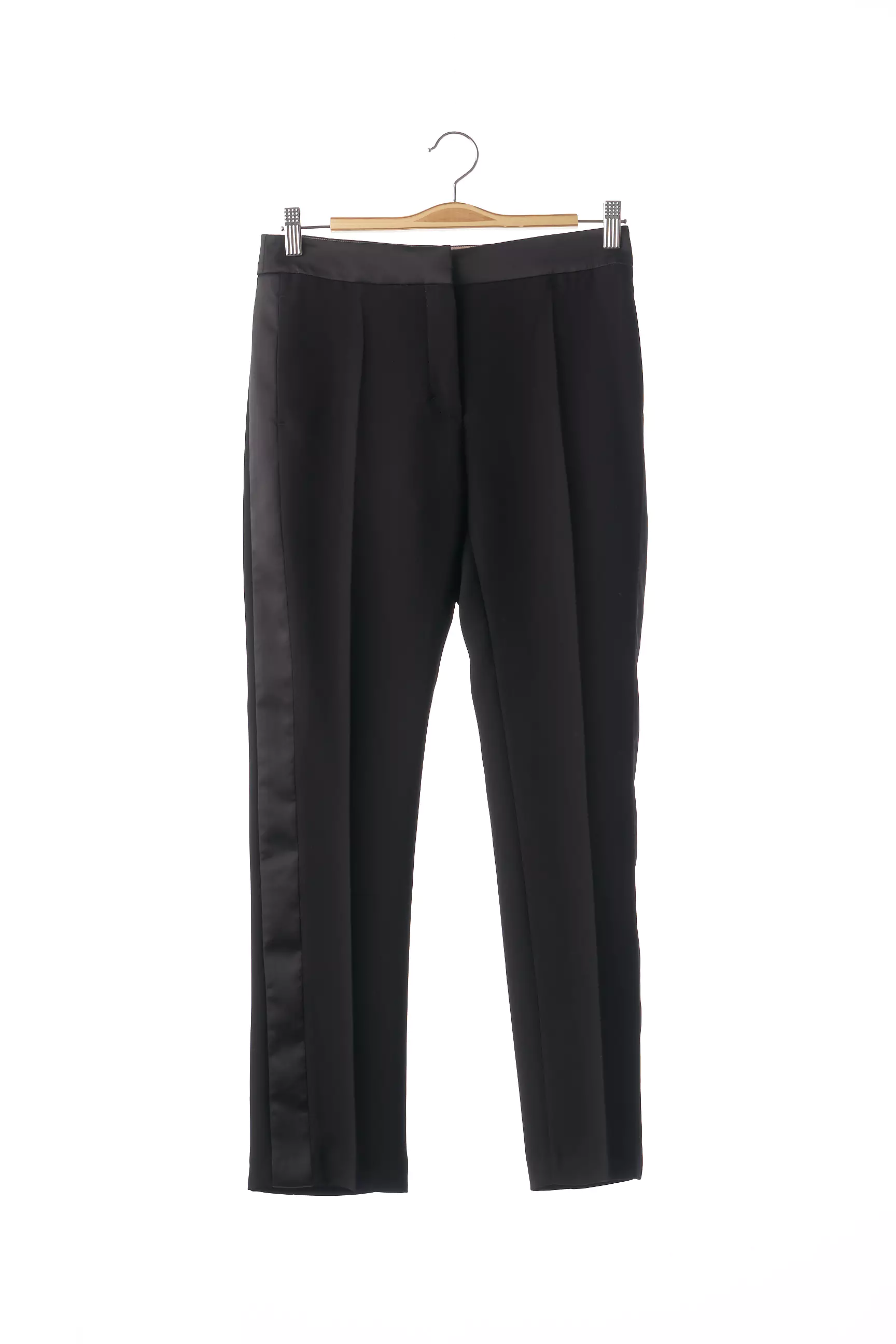 Sandro Pantalons Droits Femme couleur noir