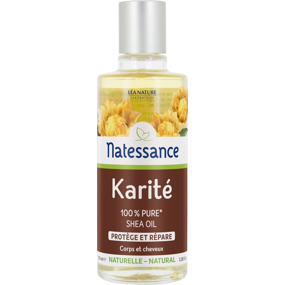 natessance Huile de Karité - protège et répare Huile