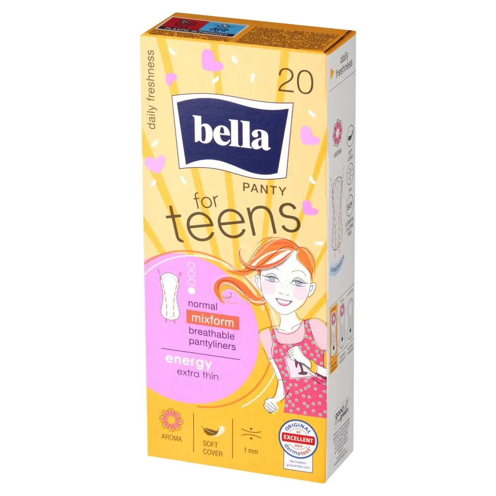 Bella paaugliams skirti įklotai „Energy Panty Injections“