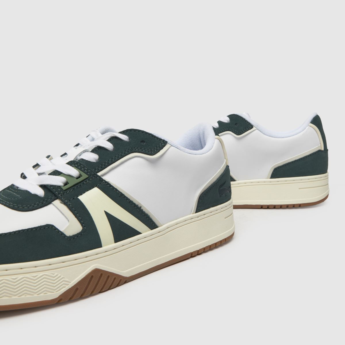 Lacoste l001 – Vita och gröna träningsskor
