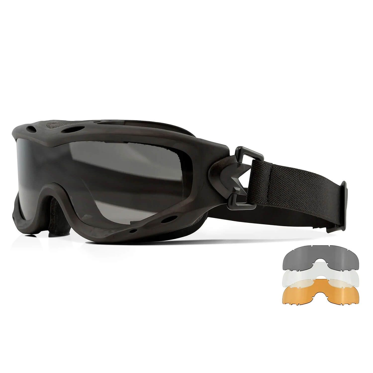 Spear Taktische Brille mit 3 Gläsern