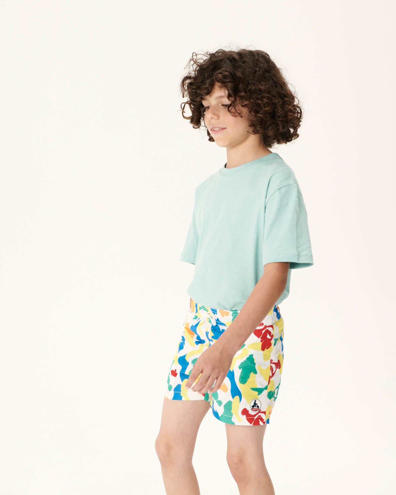 Short de bain Camo multico enfant Cassis