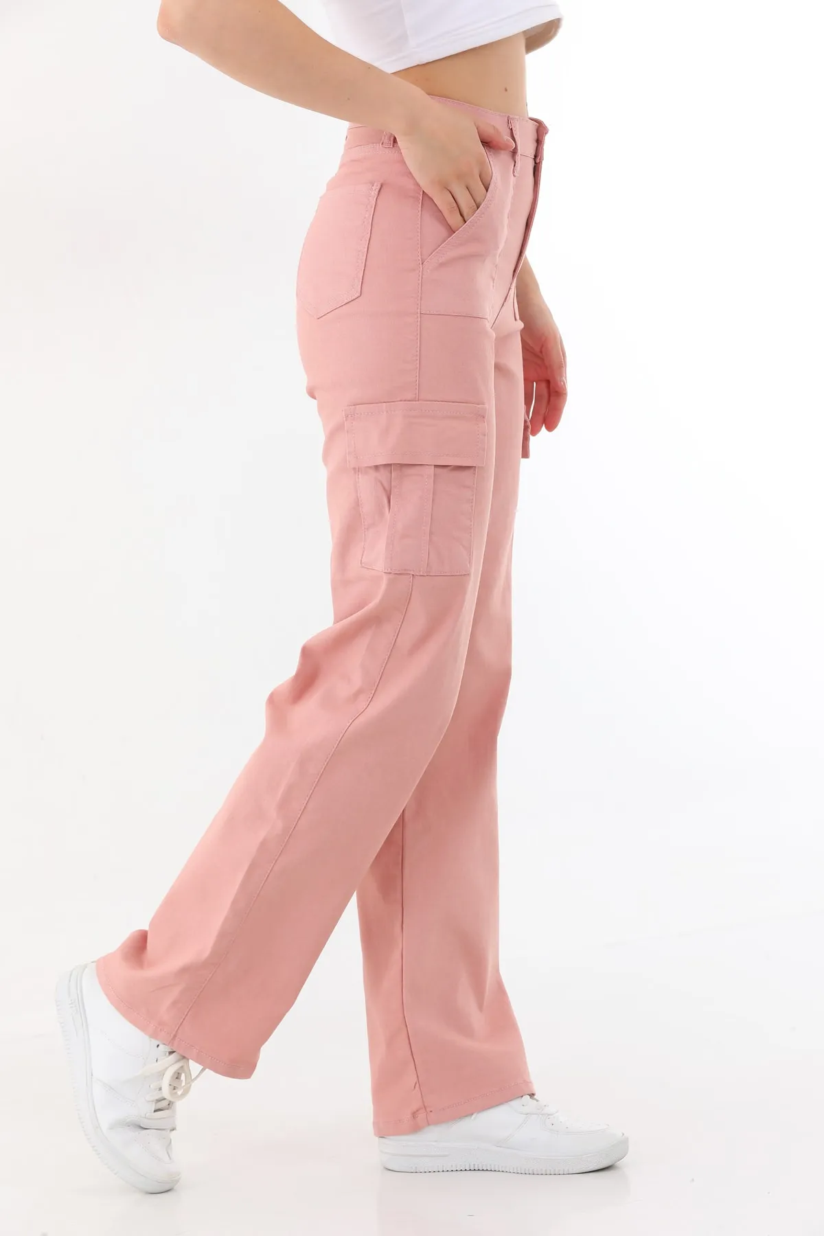 BİKELİFE  Powder Cargo-Tasche aus Lycra mit hoher Taille und weitem Bein