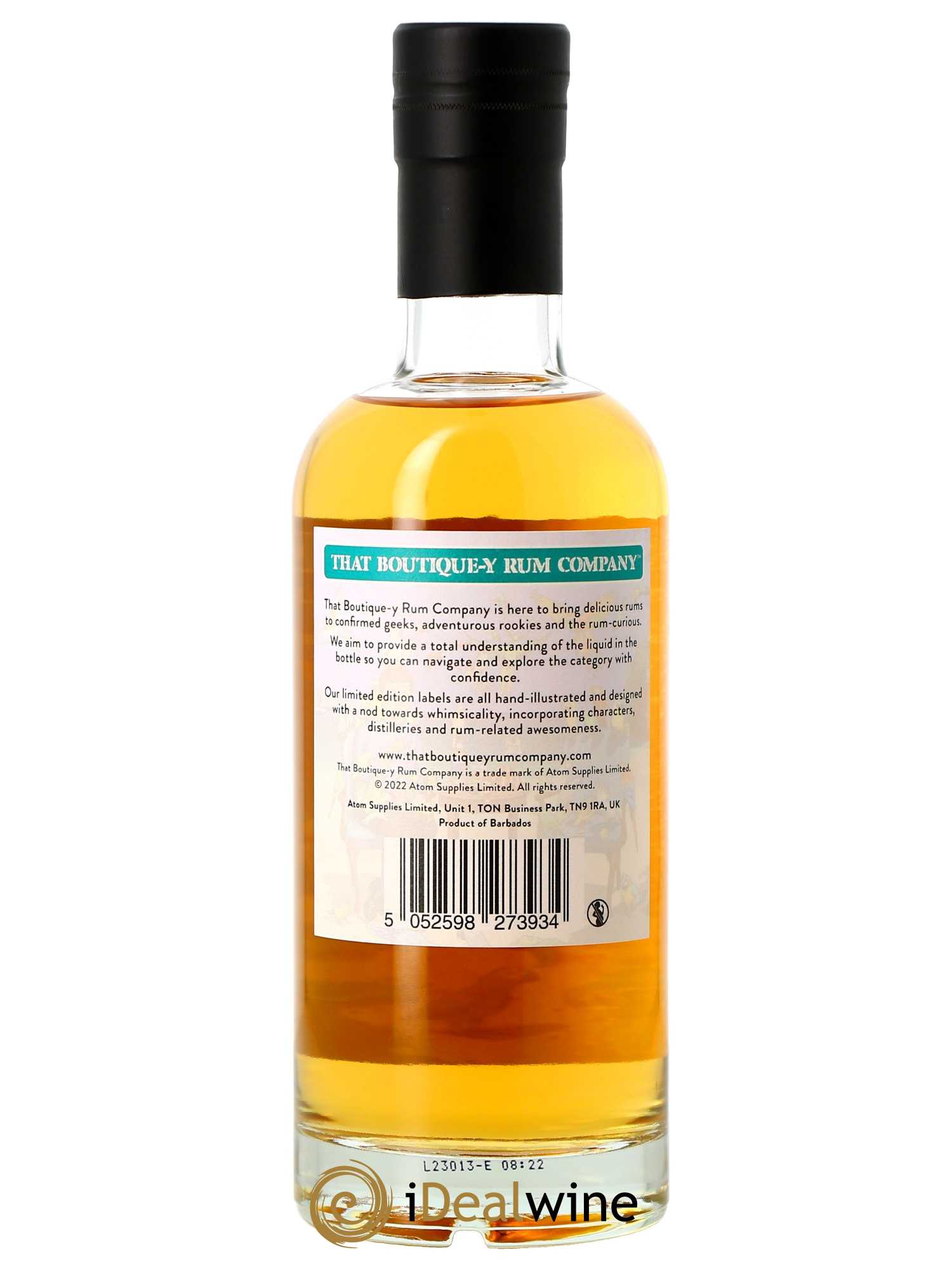 Rhum Foursquare 13 ans TBYWC (50cl)  - Lot de 1 Bouteille