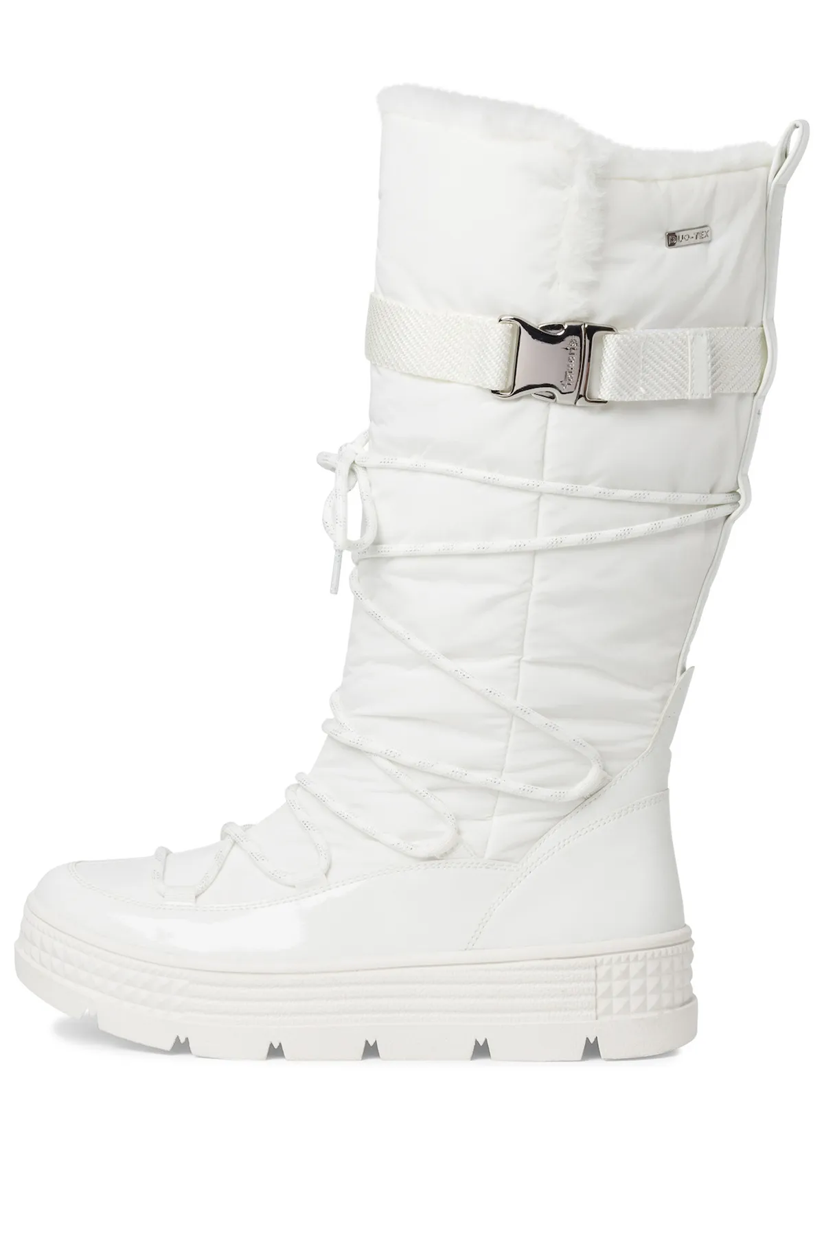 Tamaris  Stiefel - Weiß - Blockabsatz