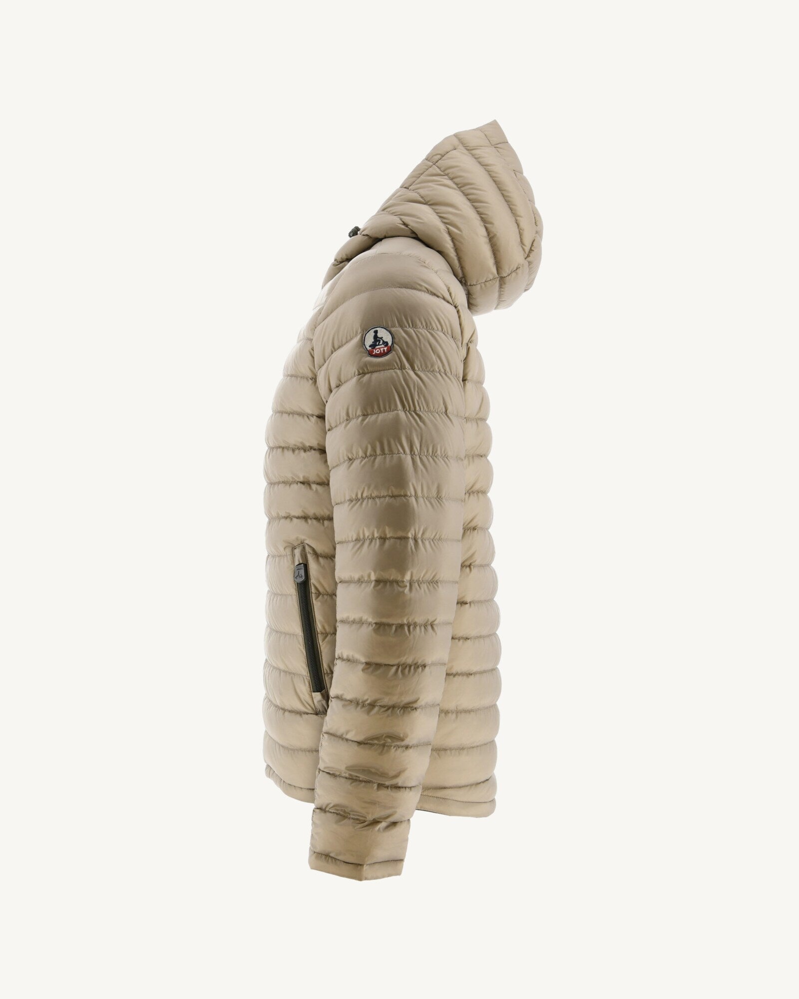 Doudoune réversible à capuche Army/Beige Bergen