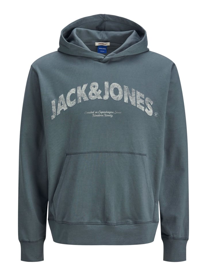 JACK & JONES PLUS Kapuzenpullover in Stormy Weather günstig kaufen