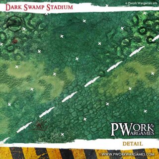 Neoprene Mat: Dark Swamp Stadium 2,4` × 3' (73x92cm)