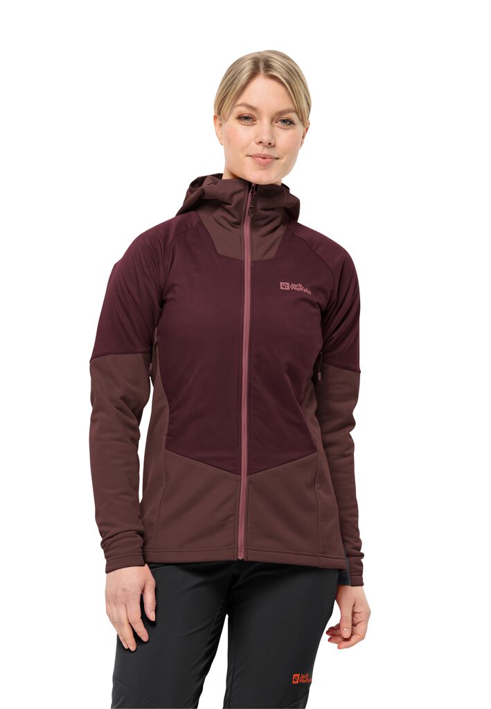 ALPSPITZE INS HYBRID W Hybrid-Skitouren-Jacke Damen