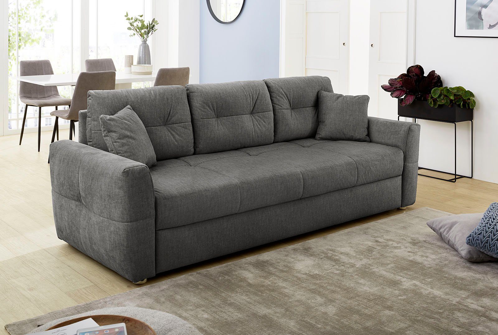 Jockenhöfer Gruppe Schlafsofa Benjamin, praktische Gästebettfunktion und große Liegefläche (152 x 194 cm)
