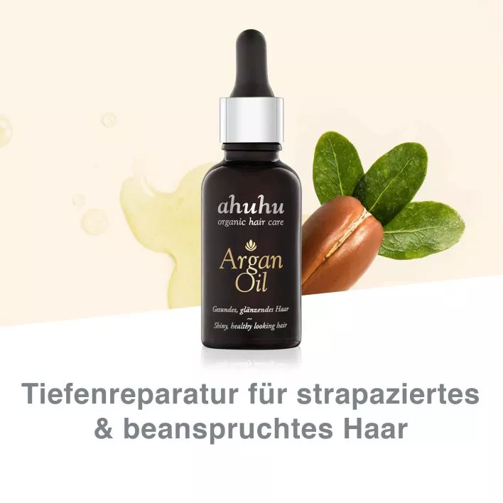 Arganöl für strapazierte Haare