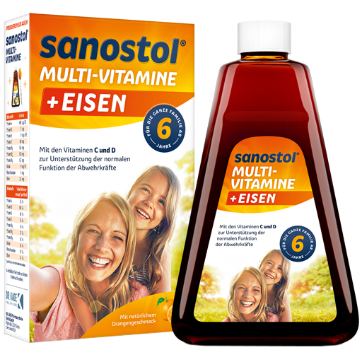 SANOSTOL plus Eisen Saft  230 ml  Saft