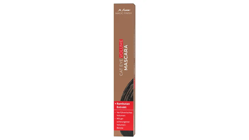 M. Asam® MAGIC FINISH Cat Eye Volume Mascara deep black - deep black