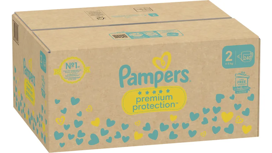 Pampers Premium Gr.2 Mini 4-8kg Monatsbox