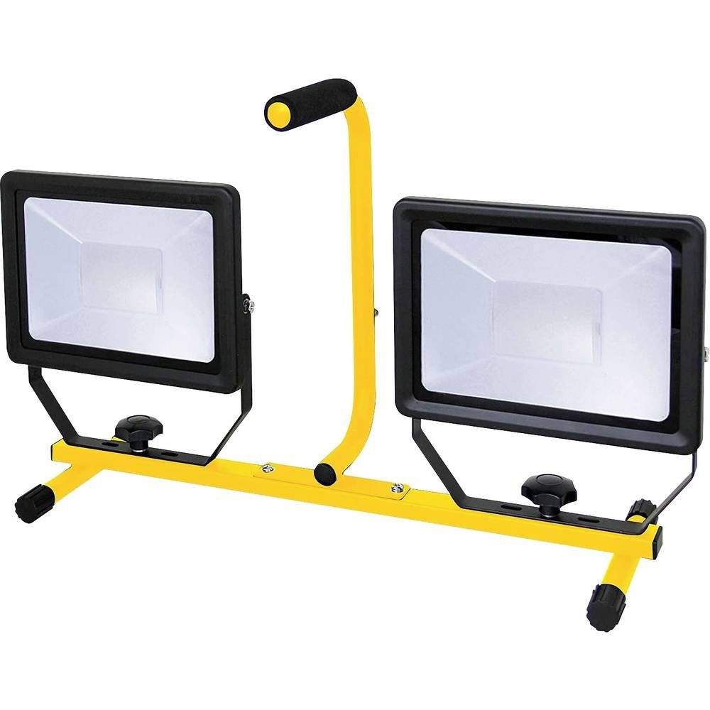 STAK Baustrahler LED-Baustrahler 2x 50W mit Stativ