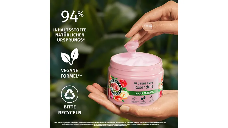 Herbal Essence blütensanft Rosenduft Haarmaske 300 ml