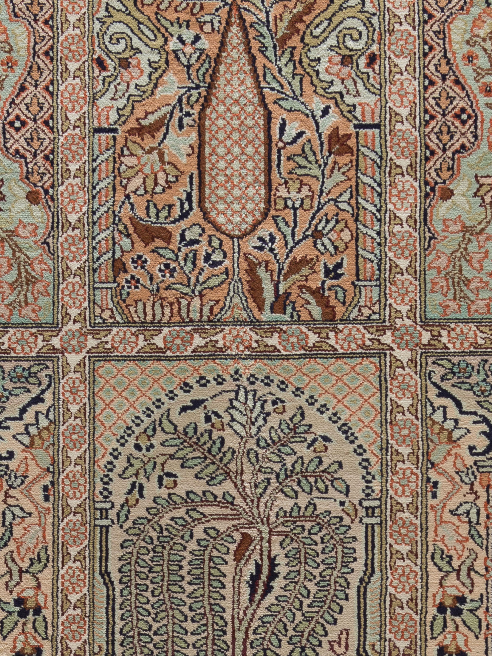 Kaschmir Seide 18/18 ca. 127 x 190 cm, Unikat / Einzelstück