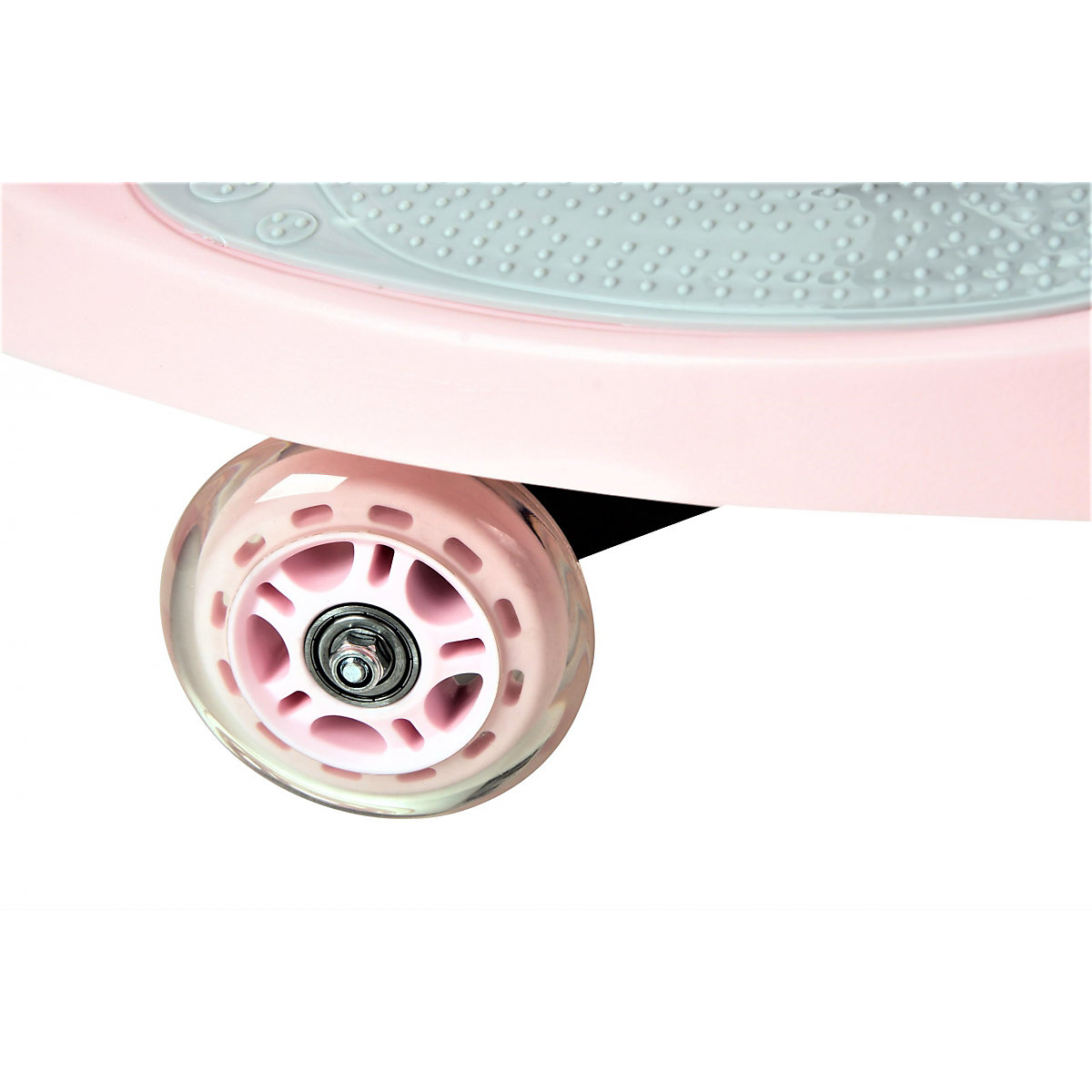 Auto Twist Car mit Lenker, Kleinkinderfahrzeug mit Kautschuk Räder, LED Rosa