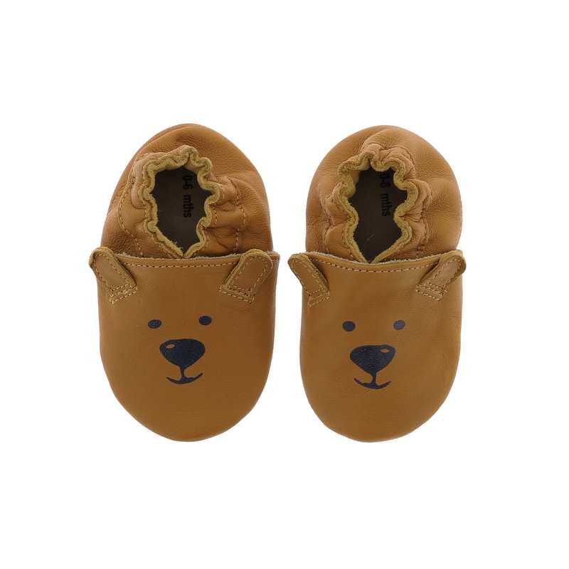 Chaussons cuir végétal Sweety Bear