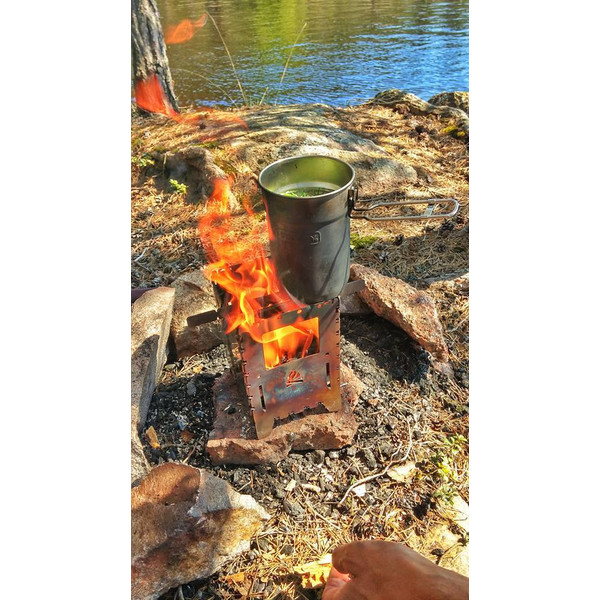 BUSHBOX XL PROFI SET - Holzkocher
