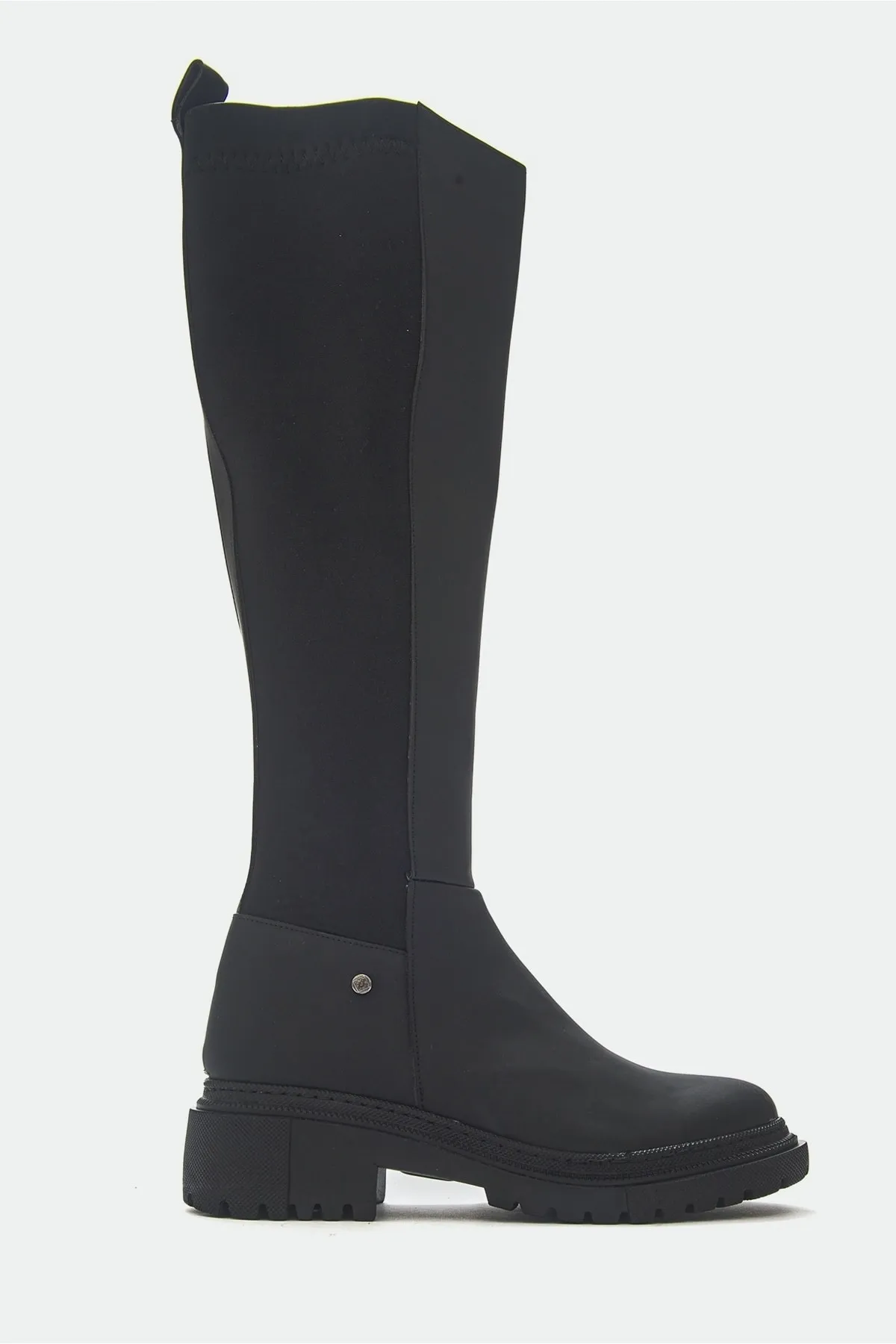 LuviShoes  Dean schwarze Damenstiefel