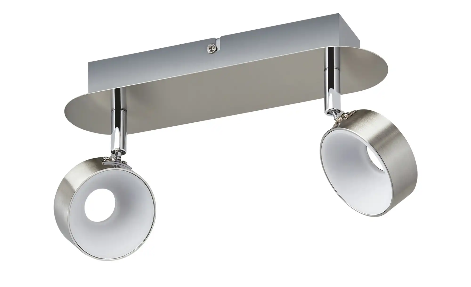 KHG LED-Spot, 2-flammig, Nickel matt