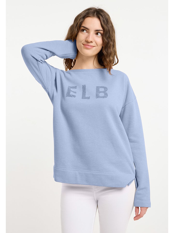 ELBSAND Sweatshirt in Hellblau günstig kaufen