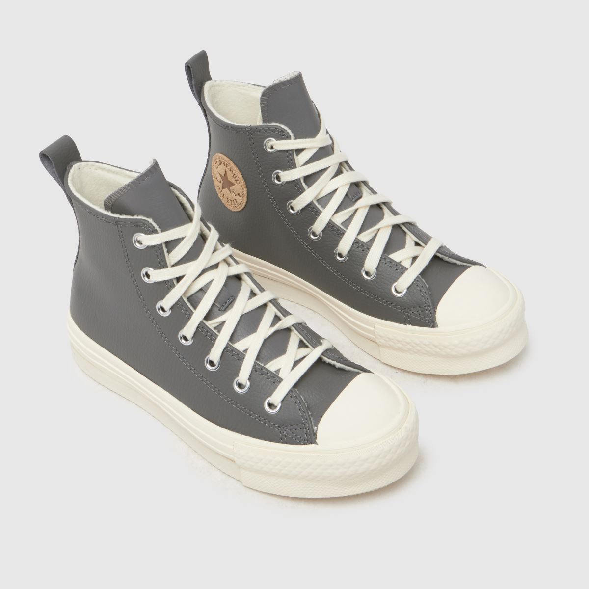 Converse All Star Lift Hi Eva Lány Tornacipő Szürke ...