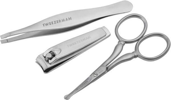 Tweezerman Men's Ultimate Grooming Kit - Männerpflege Set Maniküre-Set
