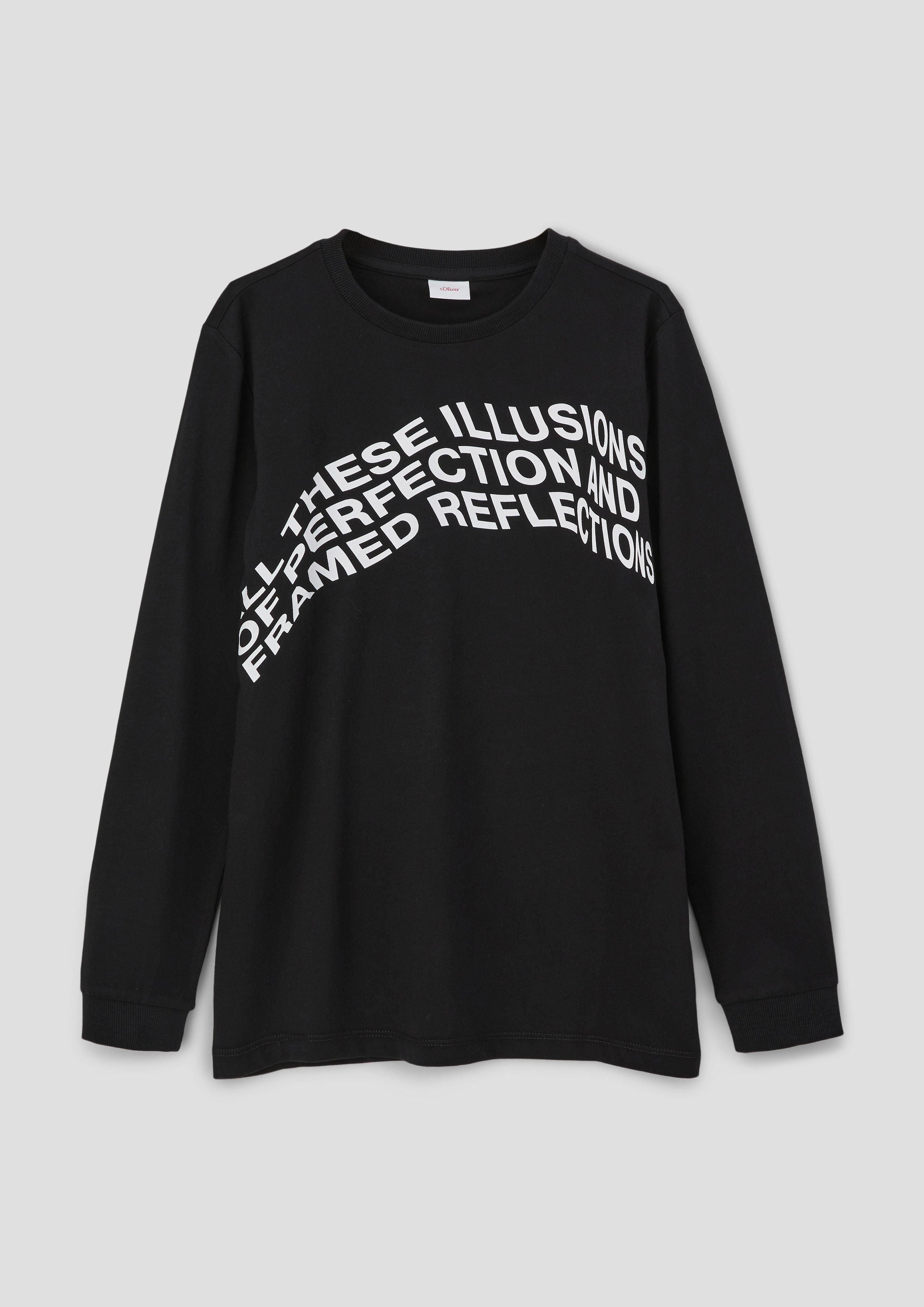 Longsleeve mit Frontprint  2134019-9999