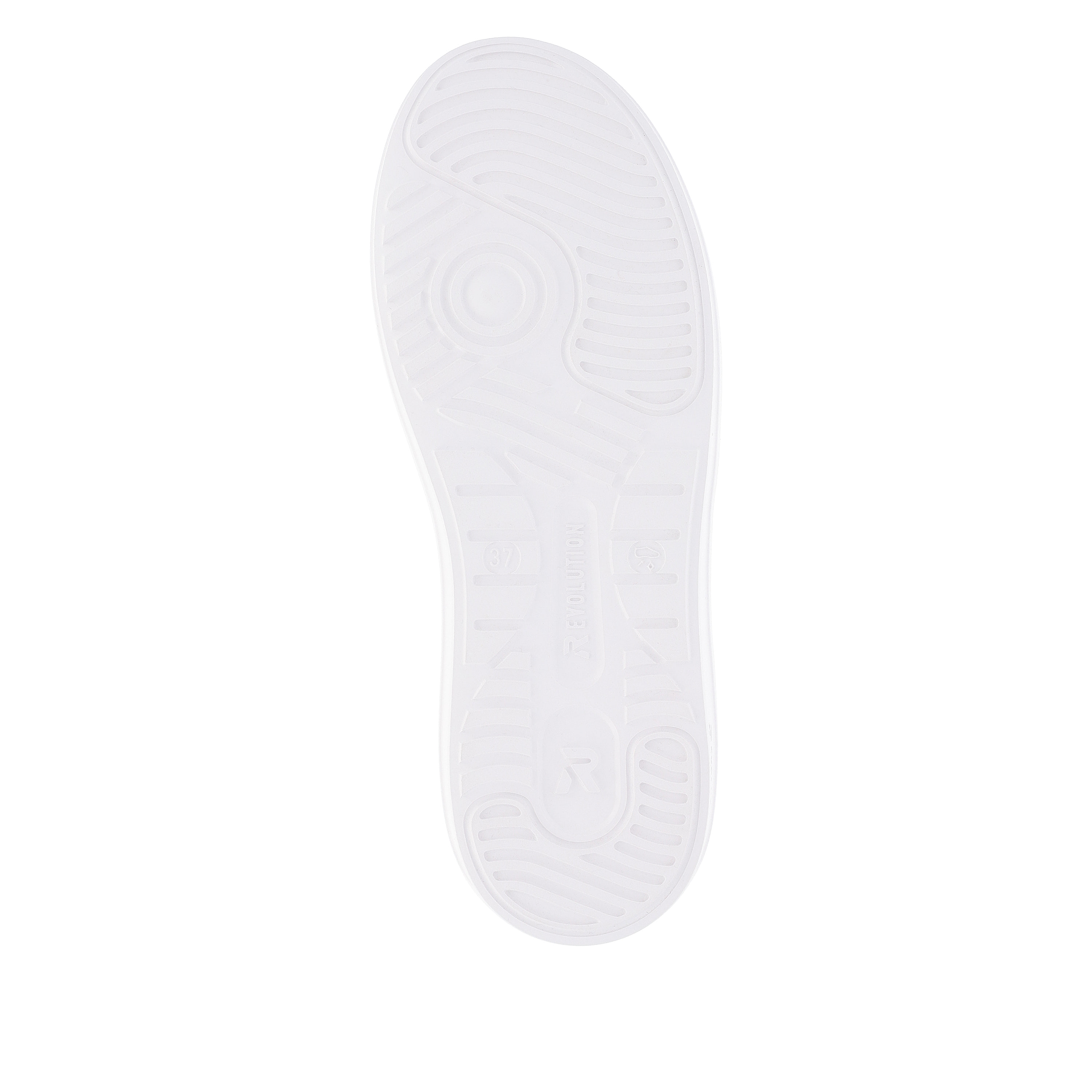 Rieker Damen Sneaker Low swan-white gold