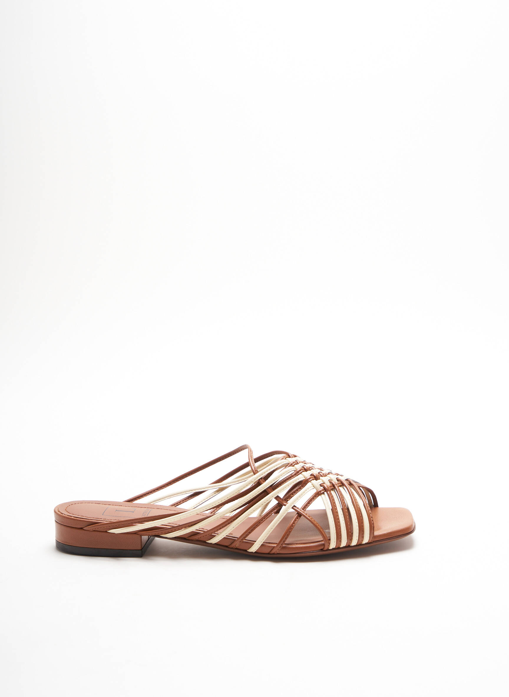 L Autre Chose Sandales Nu Pieds Femme couleur beige
