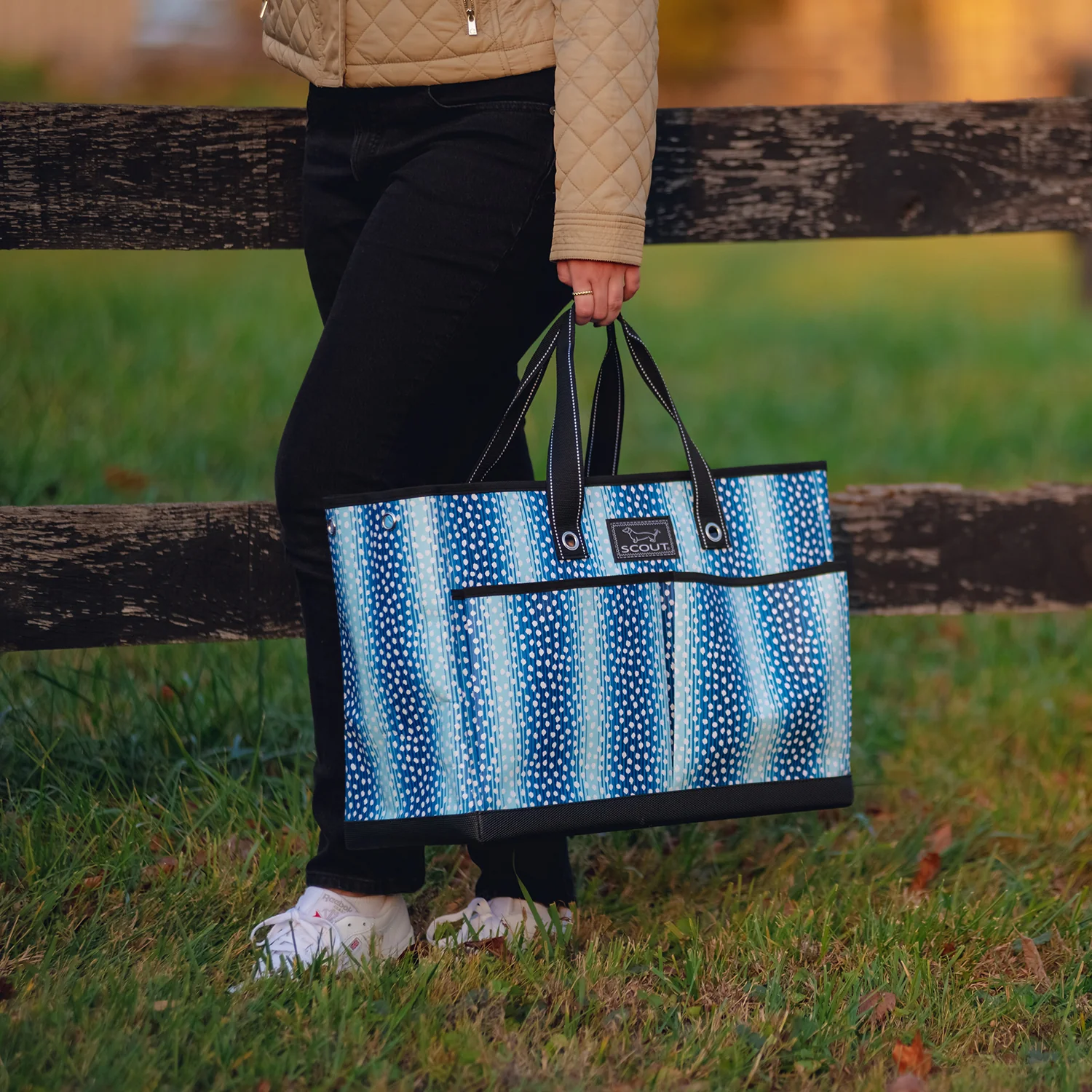Pocket Tote Large The BJ Bag