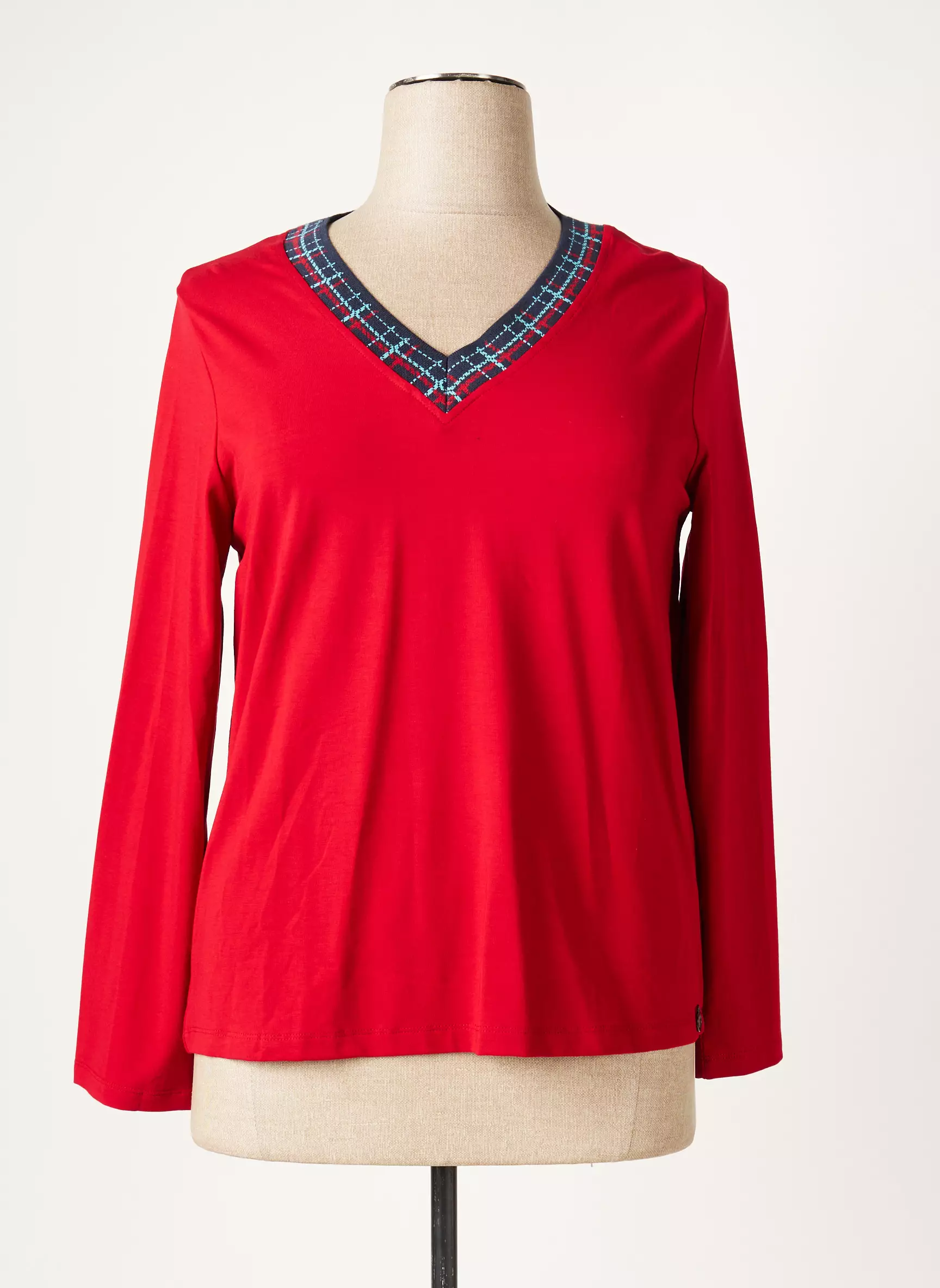 Maloka Tshirts Femme couleur rouge