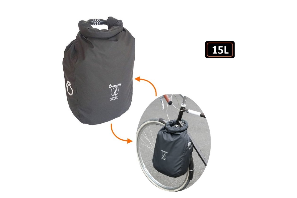 OVERADE Loxi Bag Gepu00e4cktru00e4ger Rolltasche mit Zahlenschloss