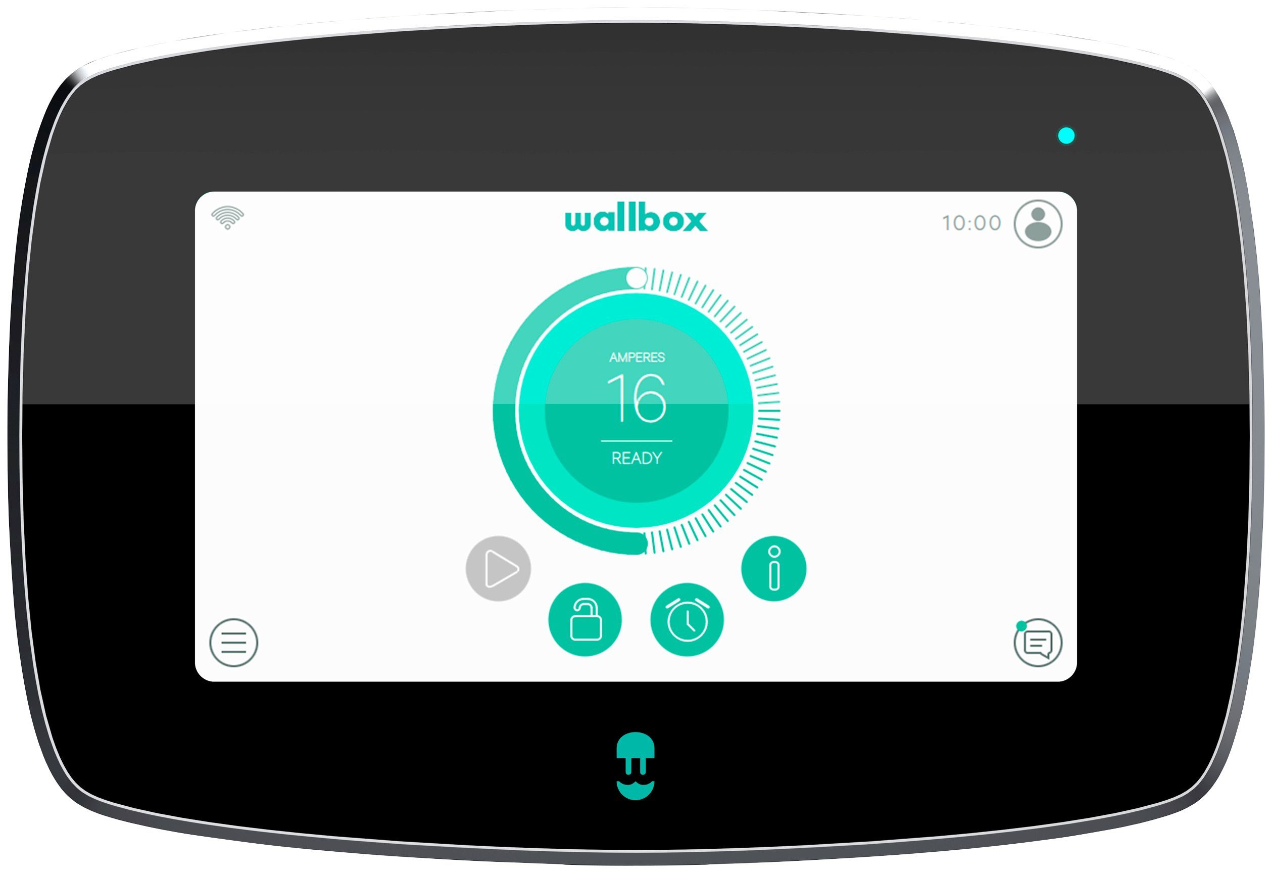 Wallbox stationär Elektroauto-Ladestation Commander 2 CMX5, 1-phasig, 3-phasig, 1-St., (22kW / 5M / T2 / B), WiFiÐ&BT&RFID