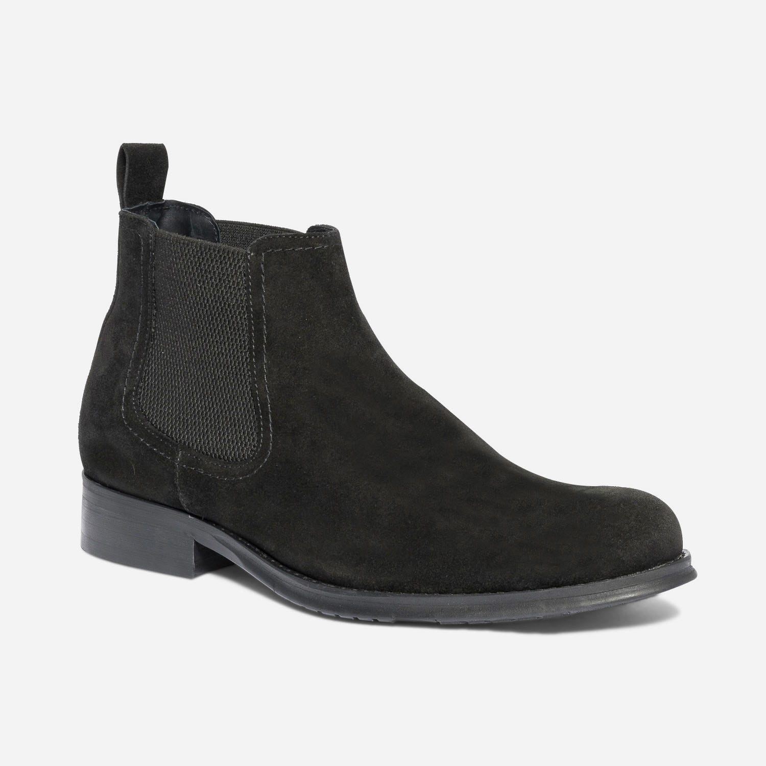Chelsea boots cuir velours