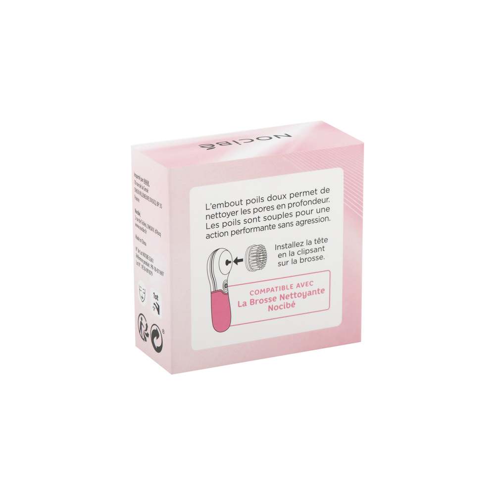Nocibé Embout Poils doux Brosse nettoyante