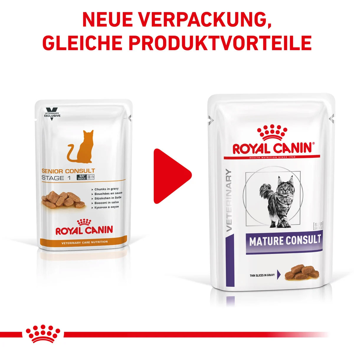 ROYAL CANIN MATURE CONSULT Feine Stückchen in Soße
