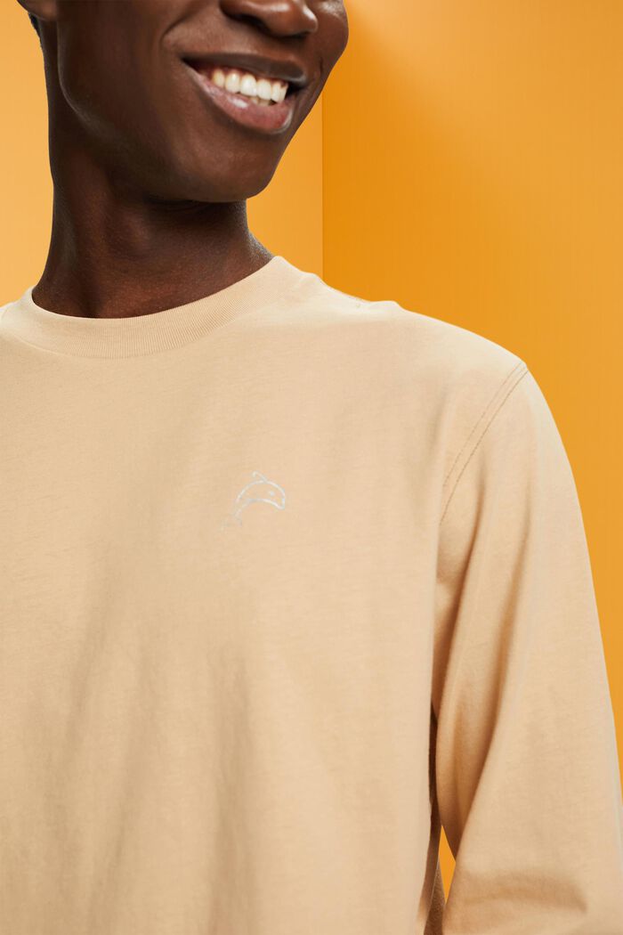 Longsleeve mit Delfinprint