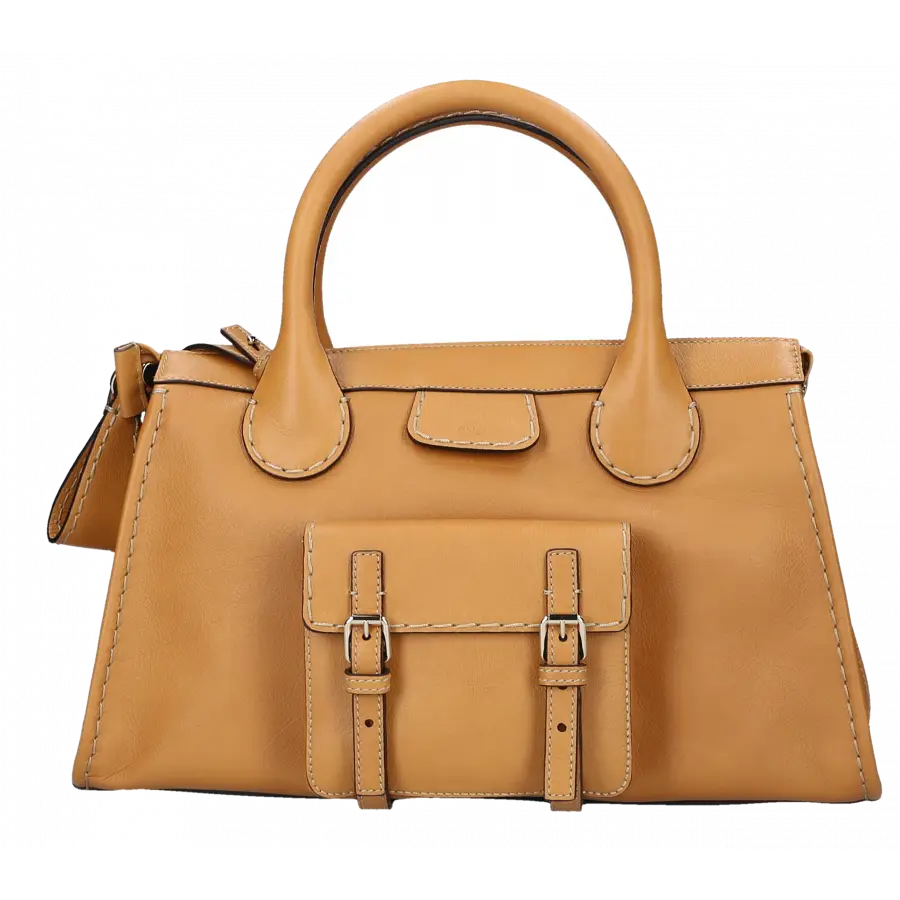 Chloé - Handtasche EDITH Büffelleder - braun