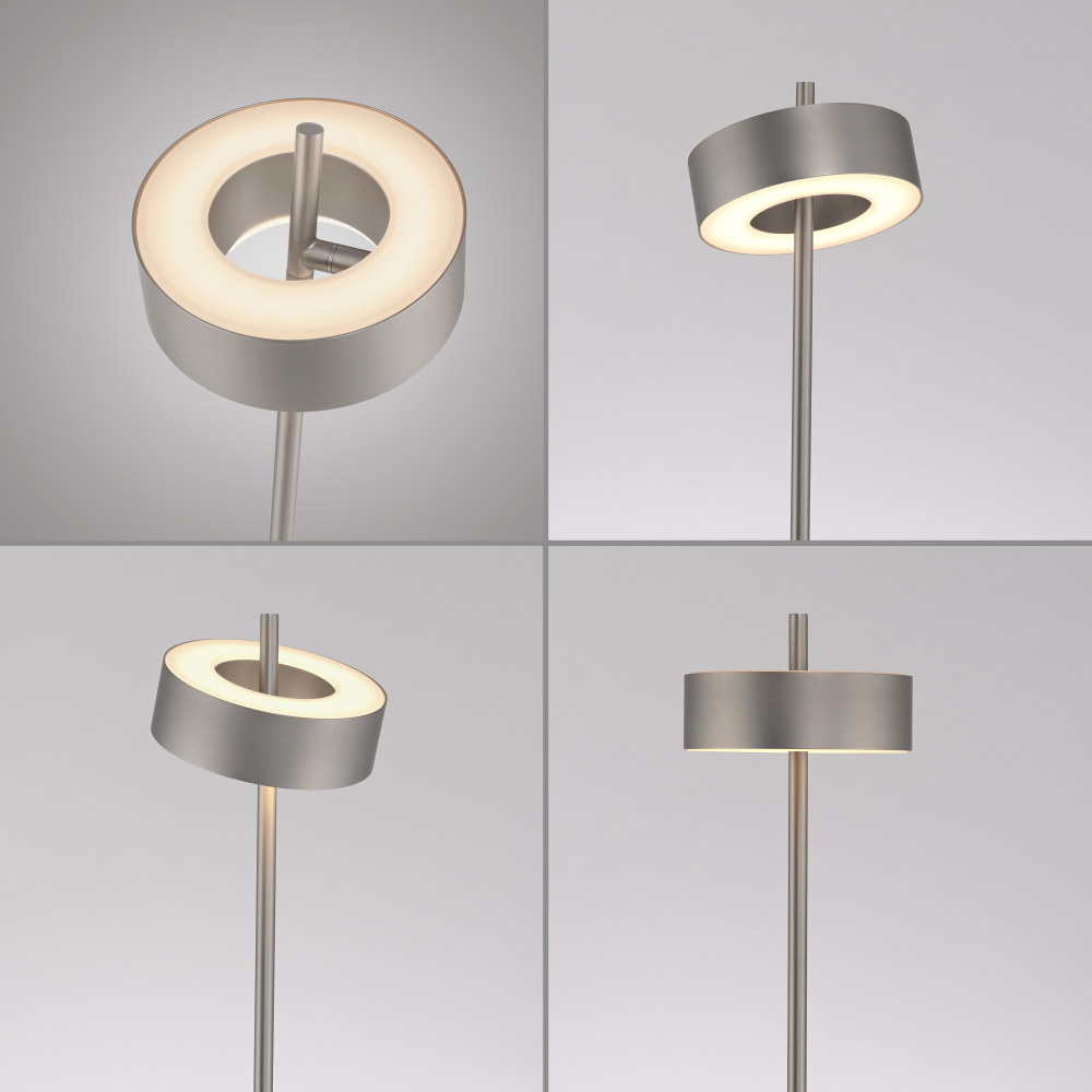 Stehleuchte Q-Rotate aluminium