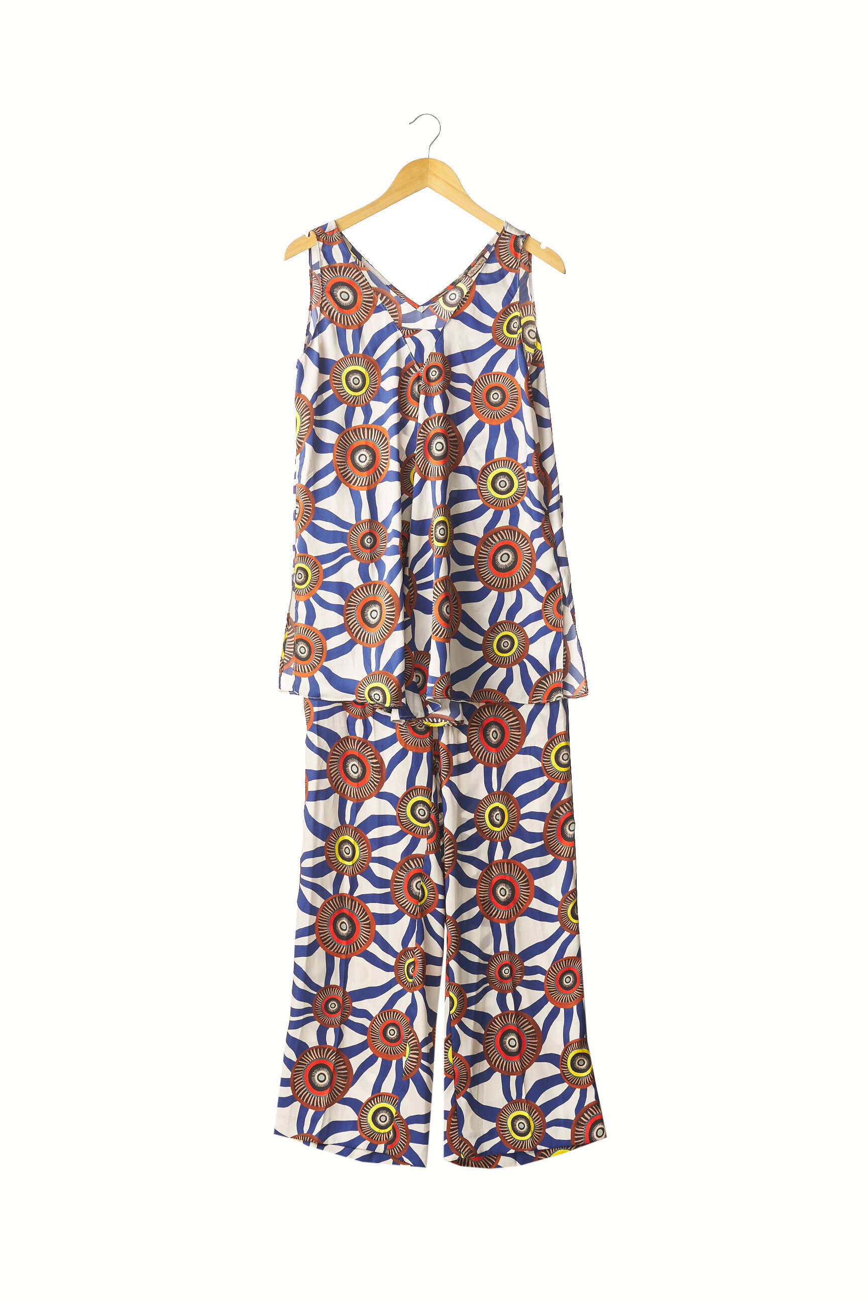 Maliparmi Ensembles Pantalon Femme couleur bleu