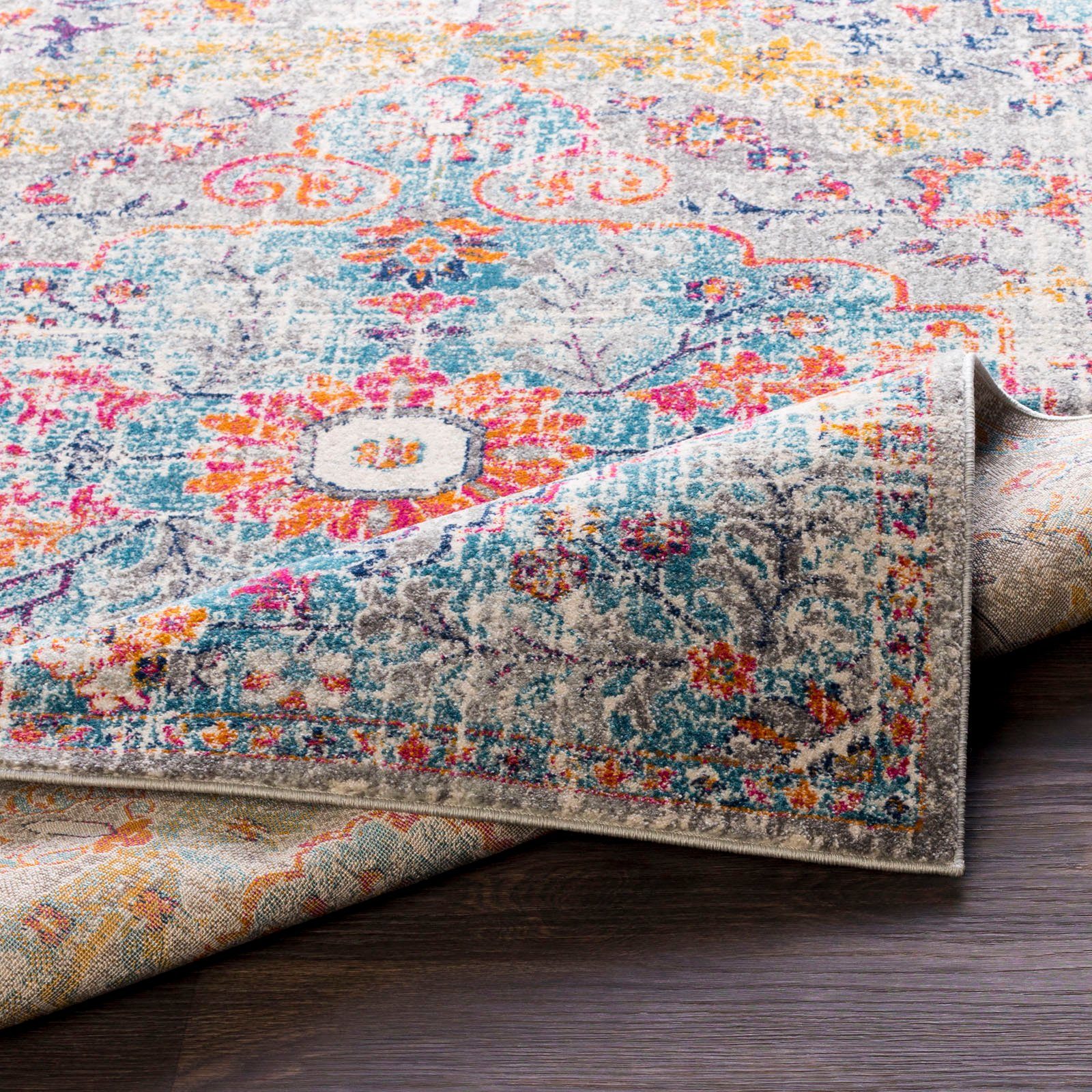 Teppich Traditional, Surya, rechteckig, Höhe: 11 mm, Shabby Chic Effekt