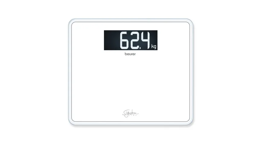 beurer Glaswaage Signature Line GS410 weiß