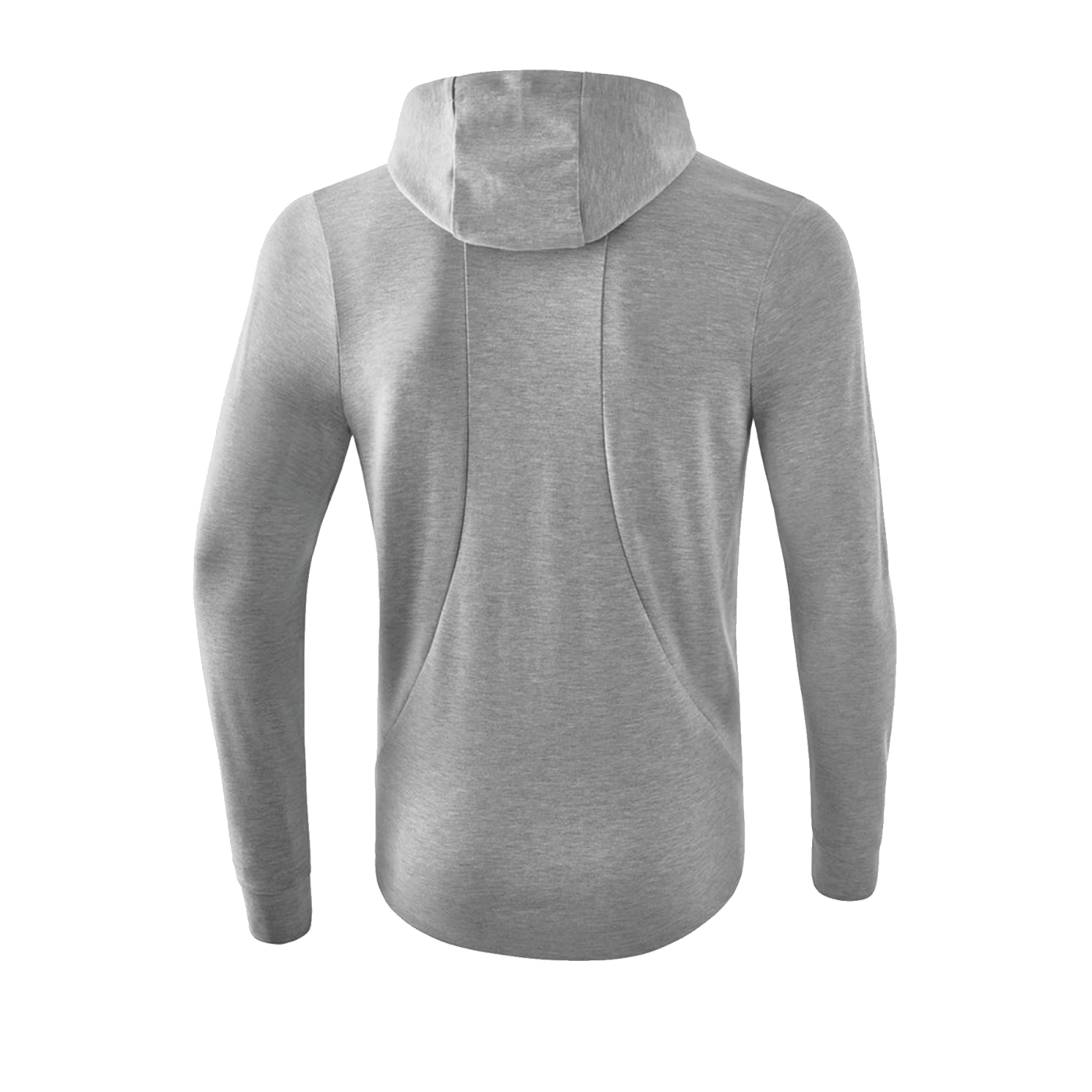 Erima Essential Kapuzenjacke Kids Grau Schwarz