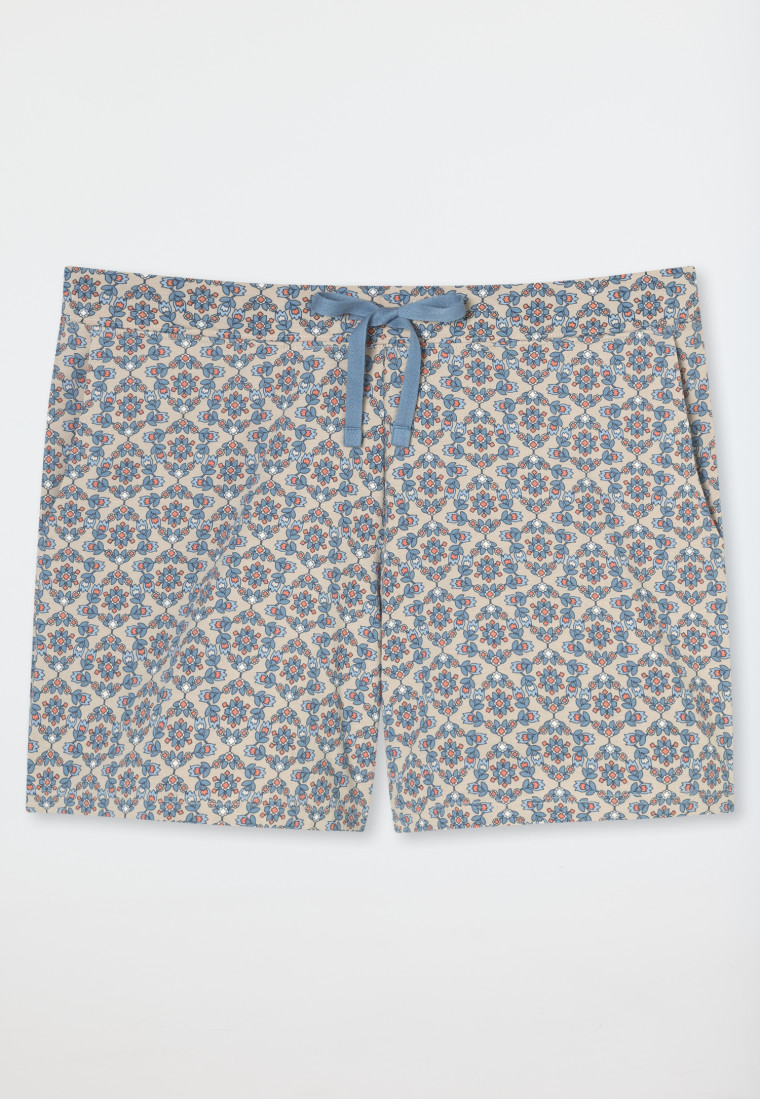 Hose kurz multicolor gemustert - Mix+Relax