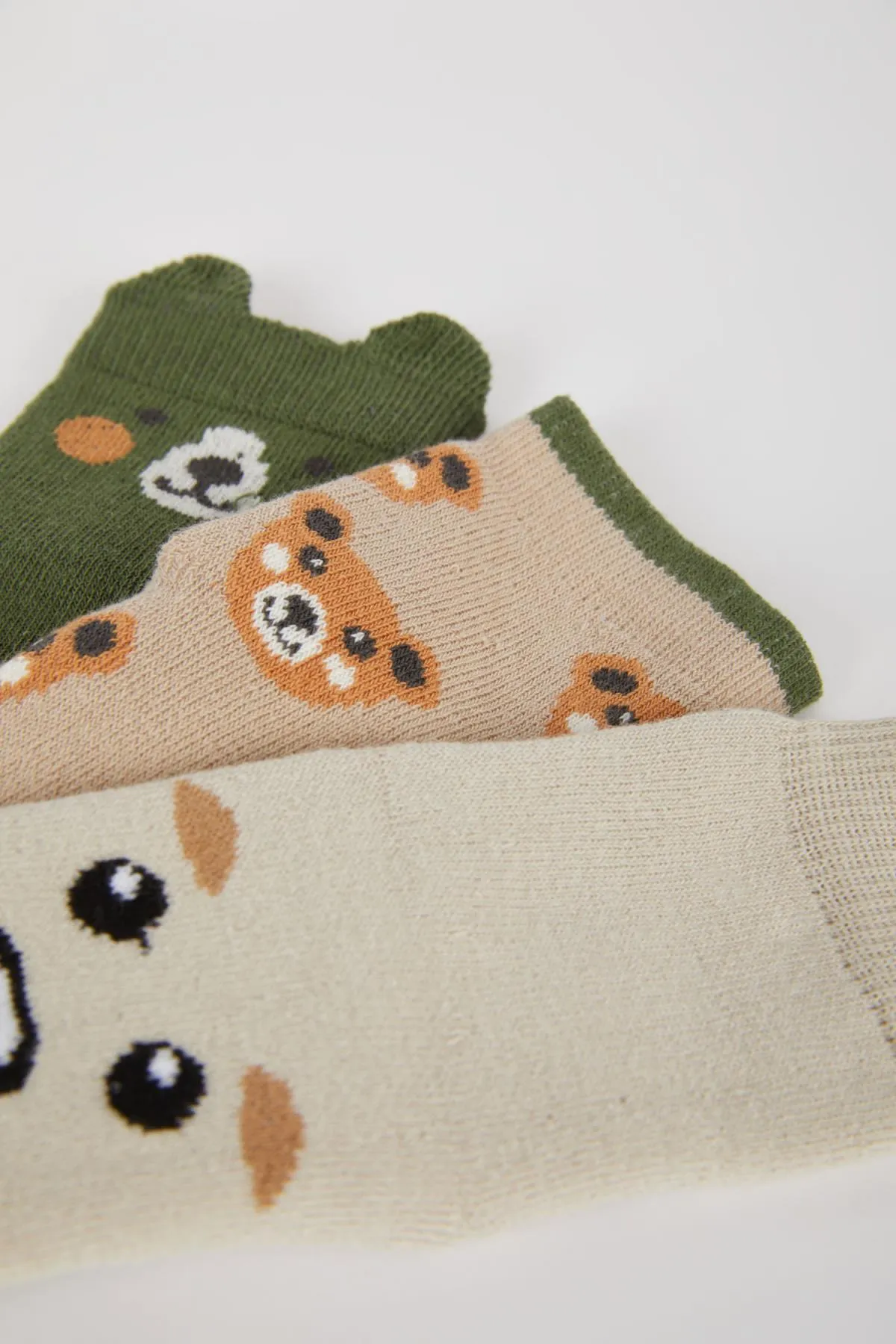 DeFacto  Lange Baumwollsocken mit rutschfester Sohle für Babys (Jungen) B1420a5ns