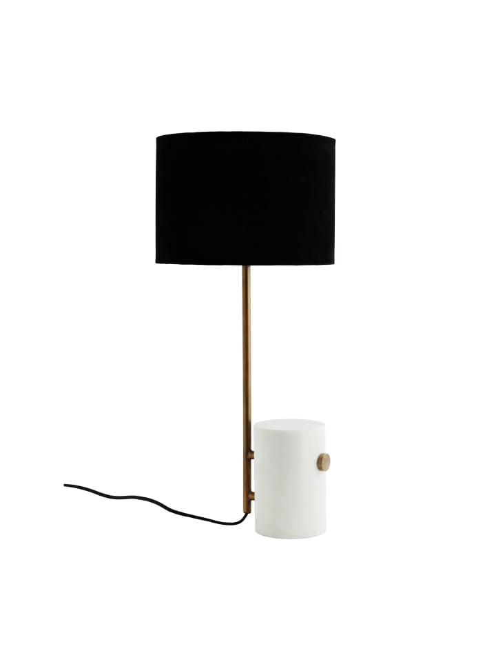 Madam Stoltz Stehlampe in Schwarz | Weiß | Metallic günstig kaufen onesize