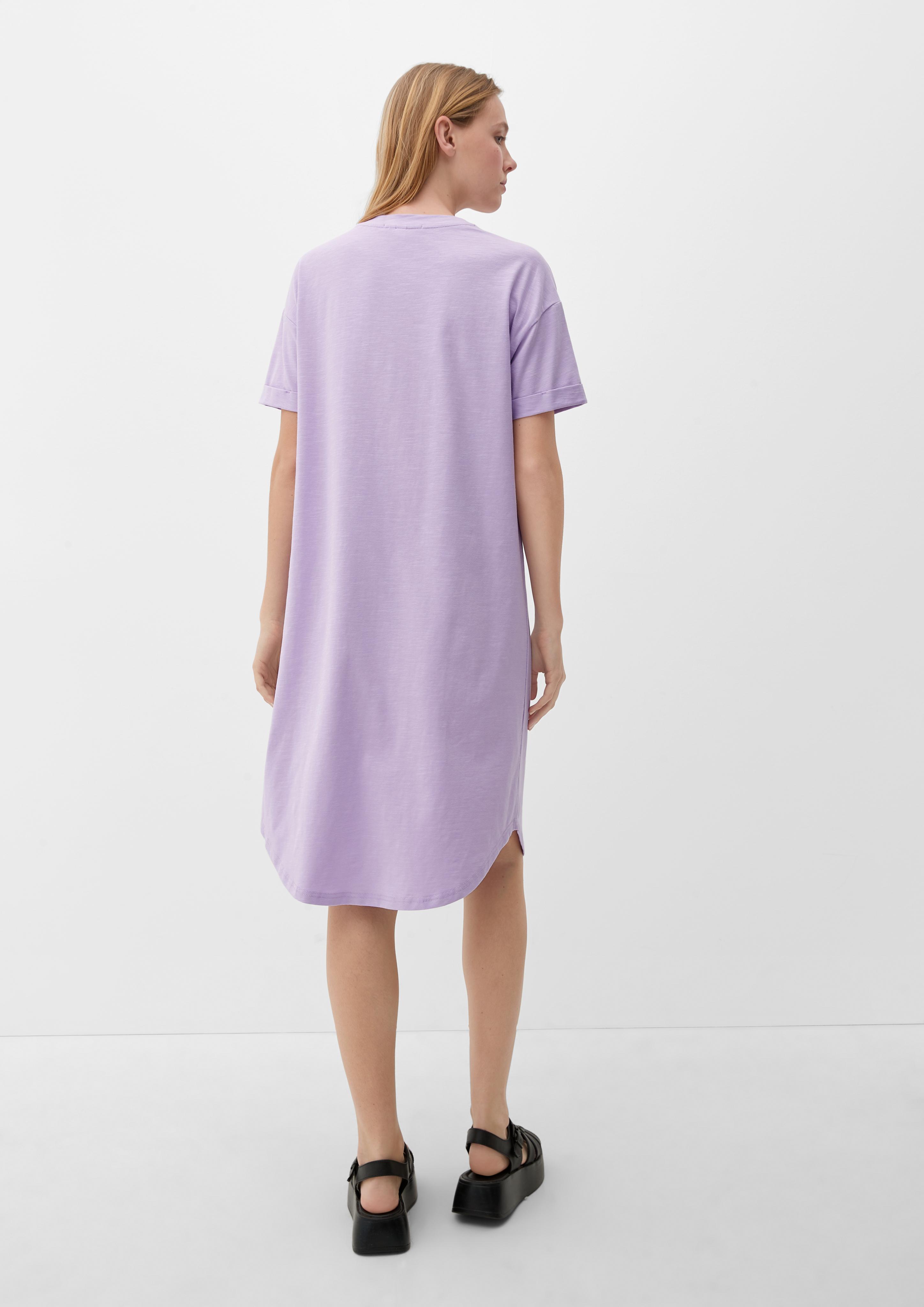 Shirtkleid mit Flammgarnstruktur  2124751-4724
